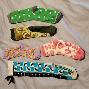 5 pairs socks